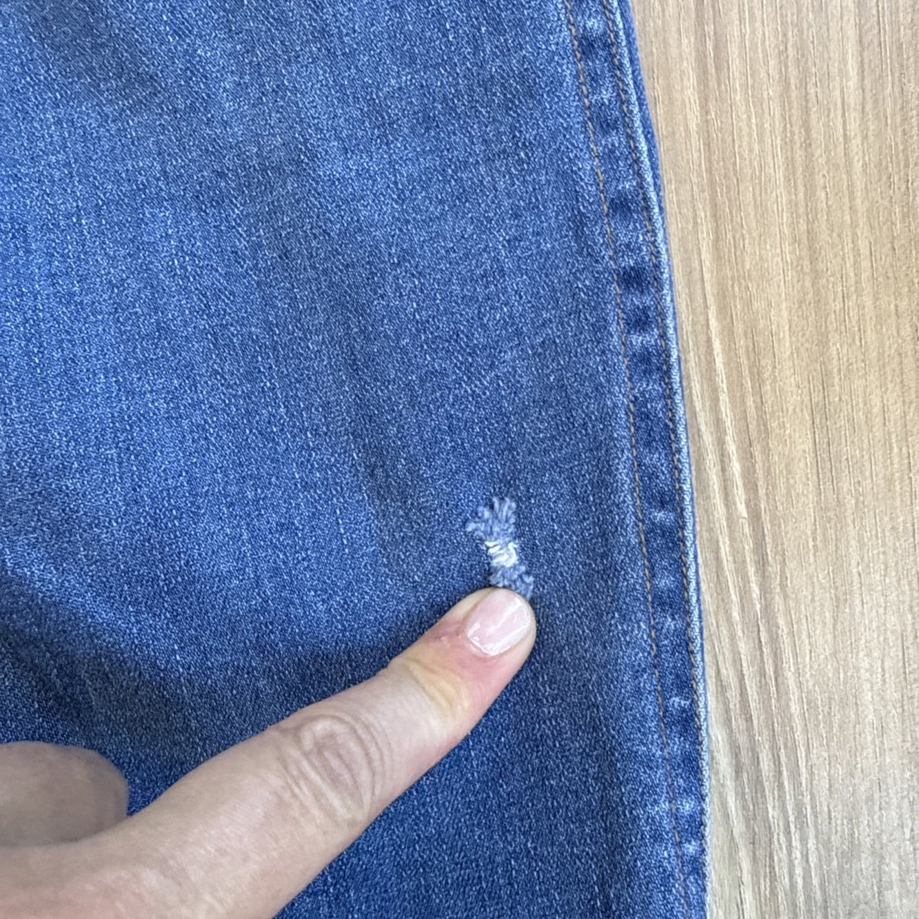 Ripton & Co Womens Denim Bike Pants Size S Blue Cycling Mountain Trail Jeans — image 6 of 8